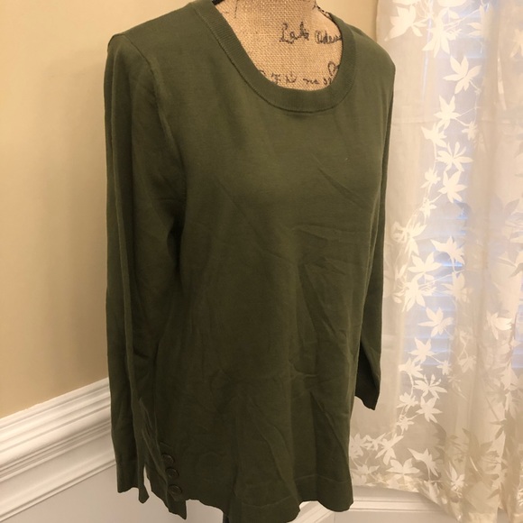 Modcloth Sweaters - ModCloth army green sweater